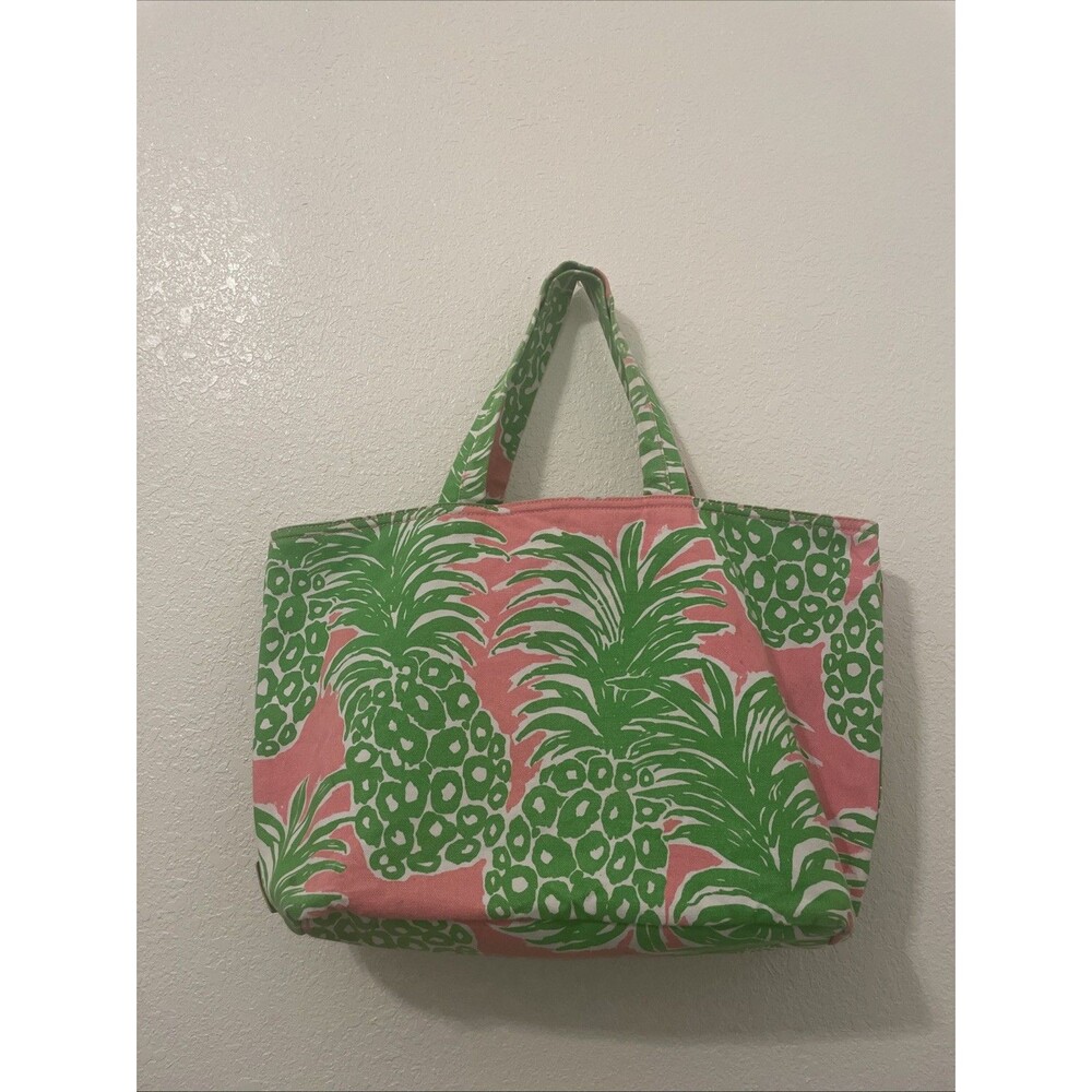 LILLY PULITZER Tote Shopper limited edition palm beach Bag  Resort Travel
